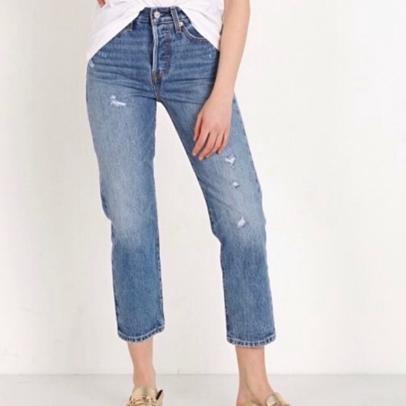 NWT Levi’s Wedgie Straight Selvedge - Picture 2 of 8